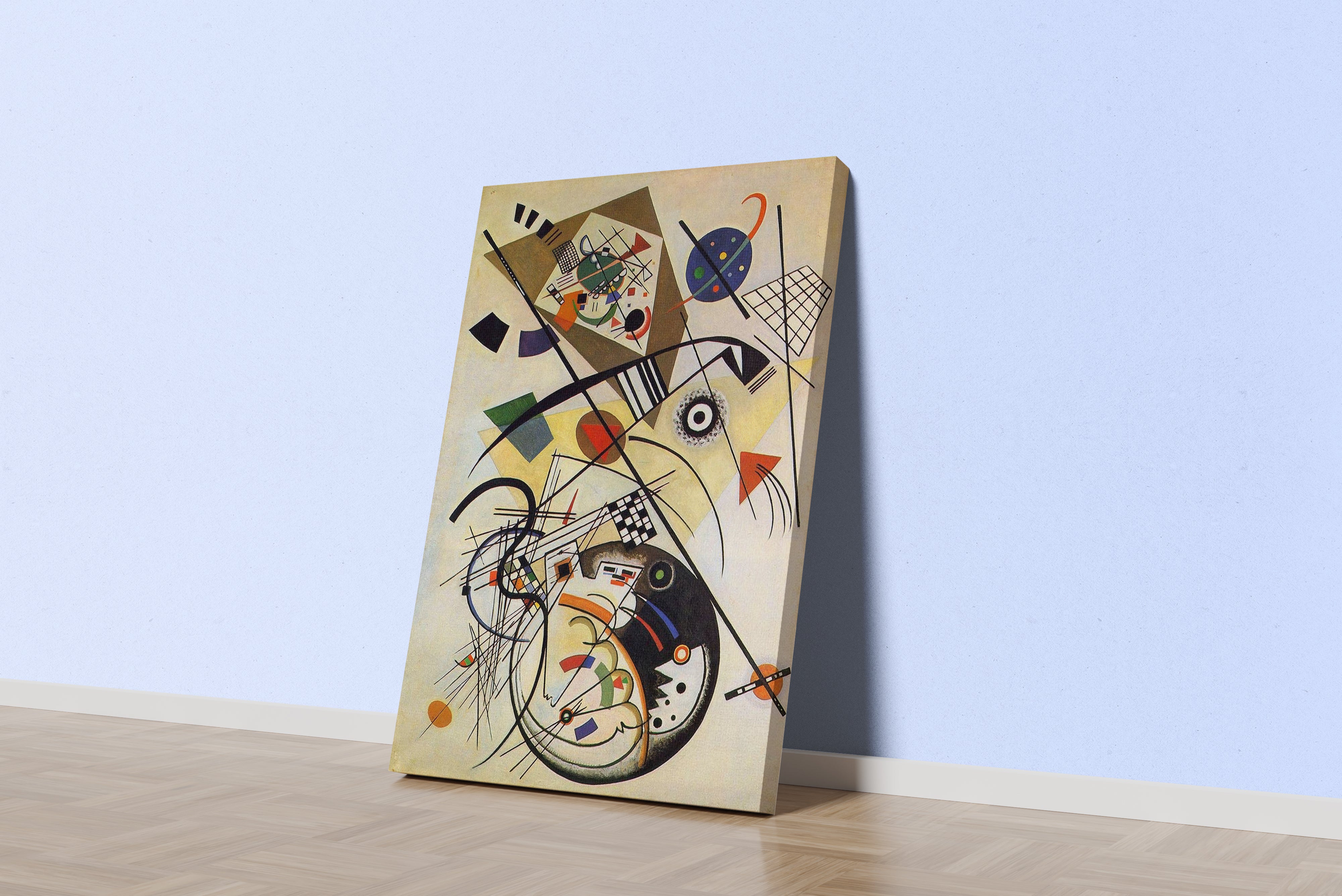 Wassily Kandinsky Kompozisyon VIII Kanvas Tablo