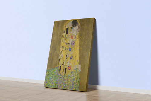 Gustav Klimt The Kiss Kanvas Tablo
