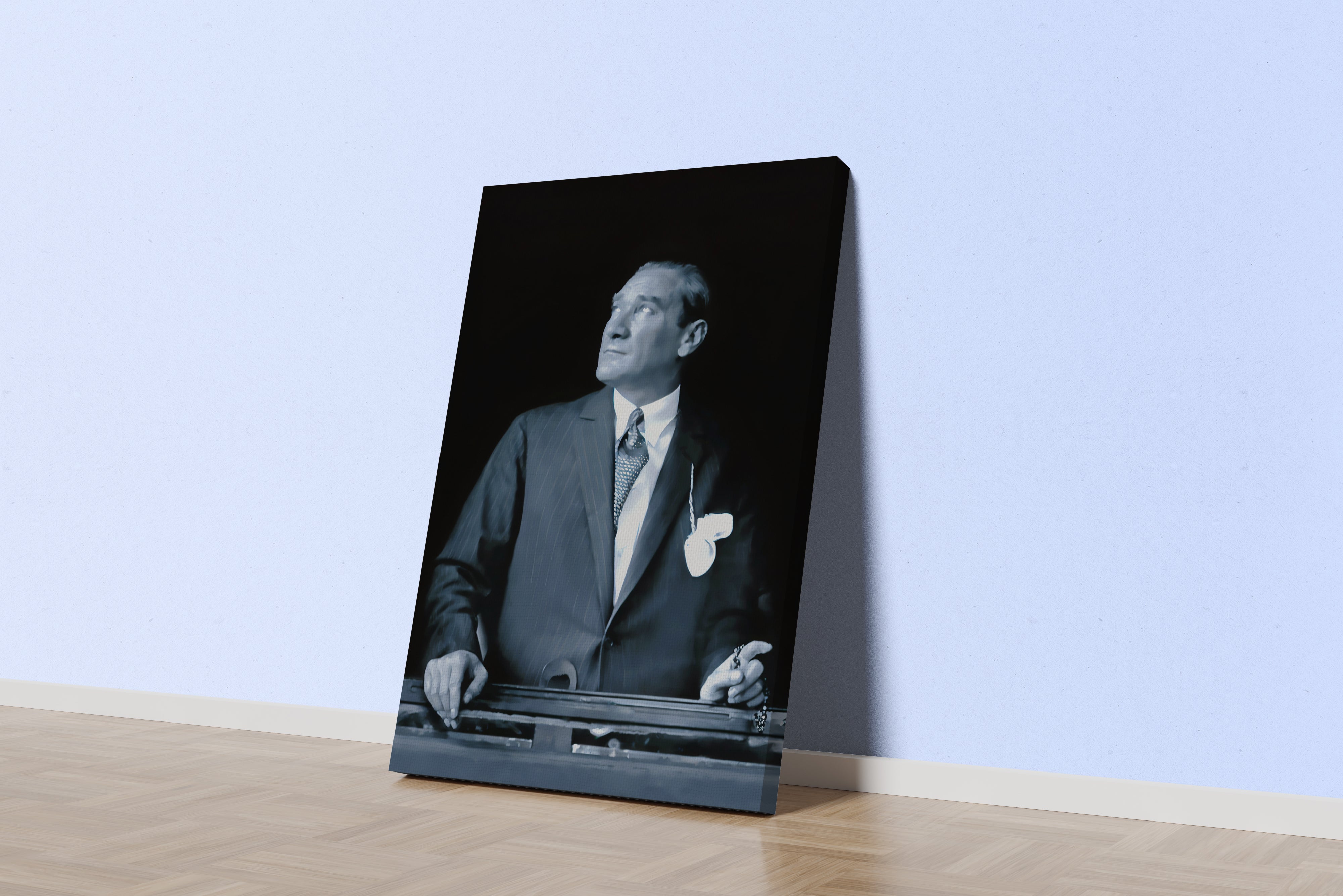 Atatürk portre model 6, art, kanvas tablo