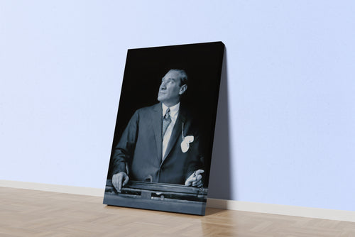 Atatürk portre model 6, art, kanvas tablo