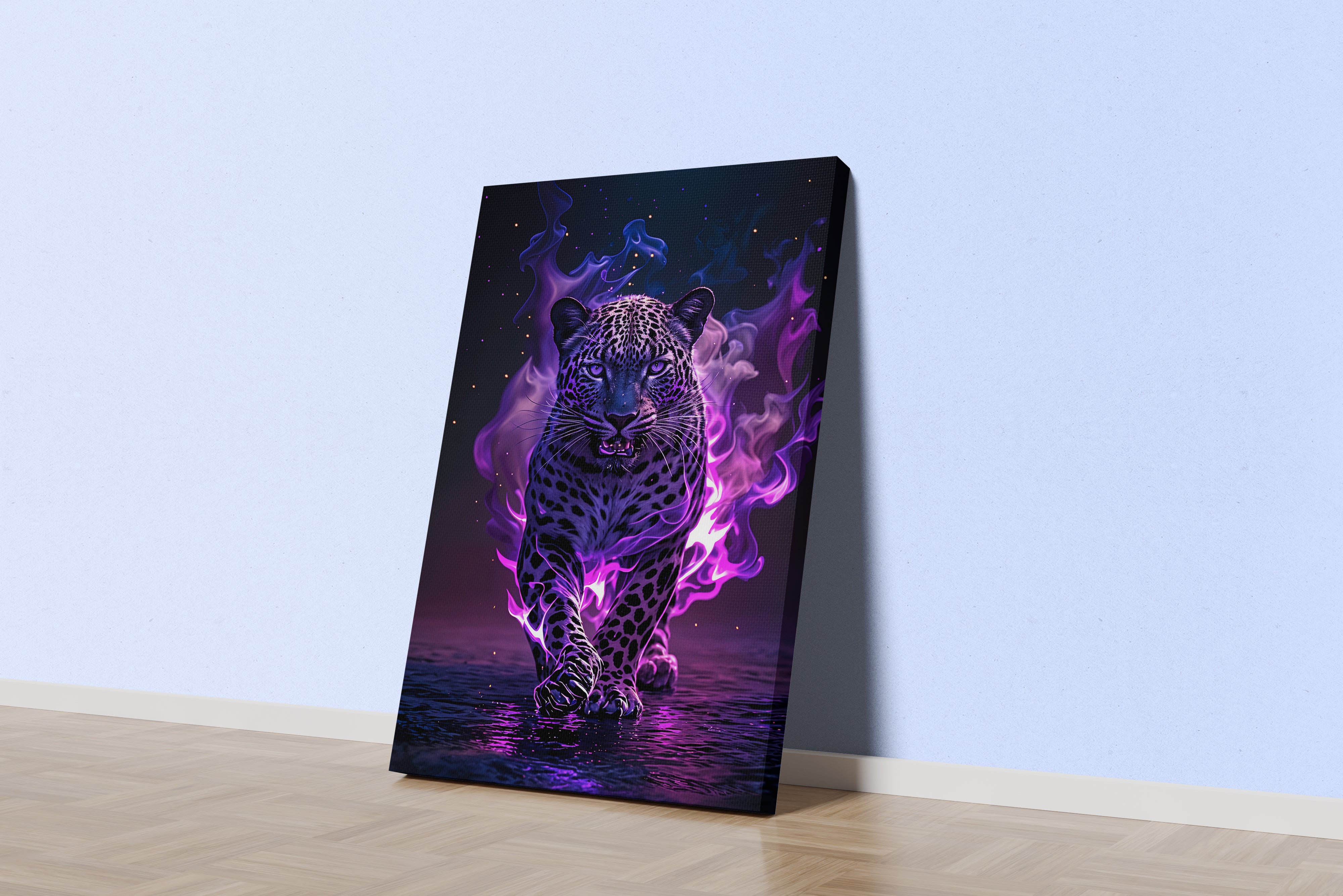 ai creation, manipulative jaguar model 2, pet, ai art, art, kanvas tablo