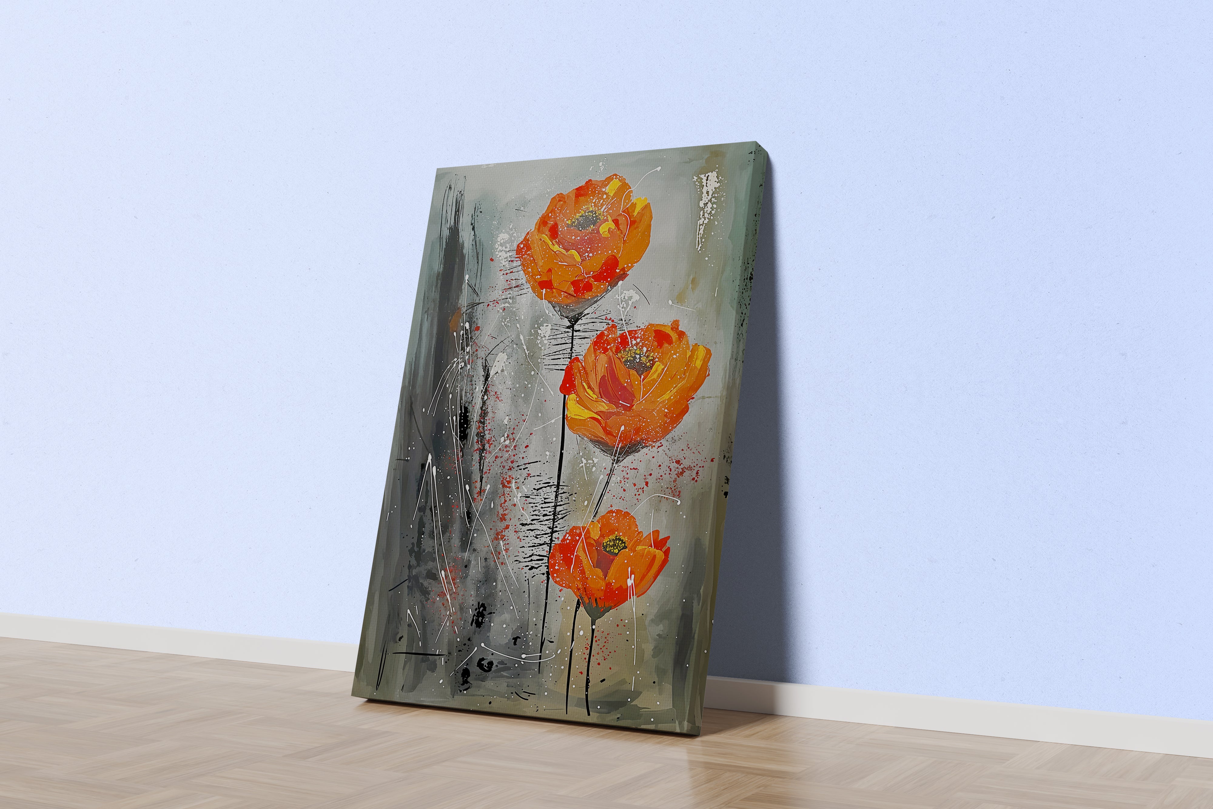 flower motif,  art, kanvas tablo