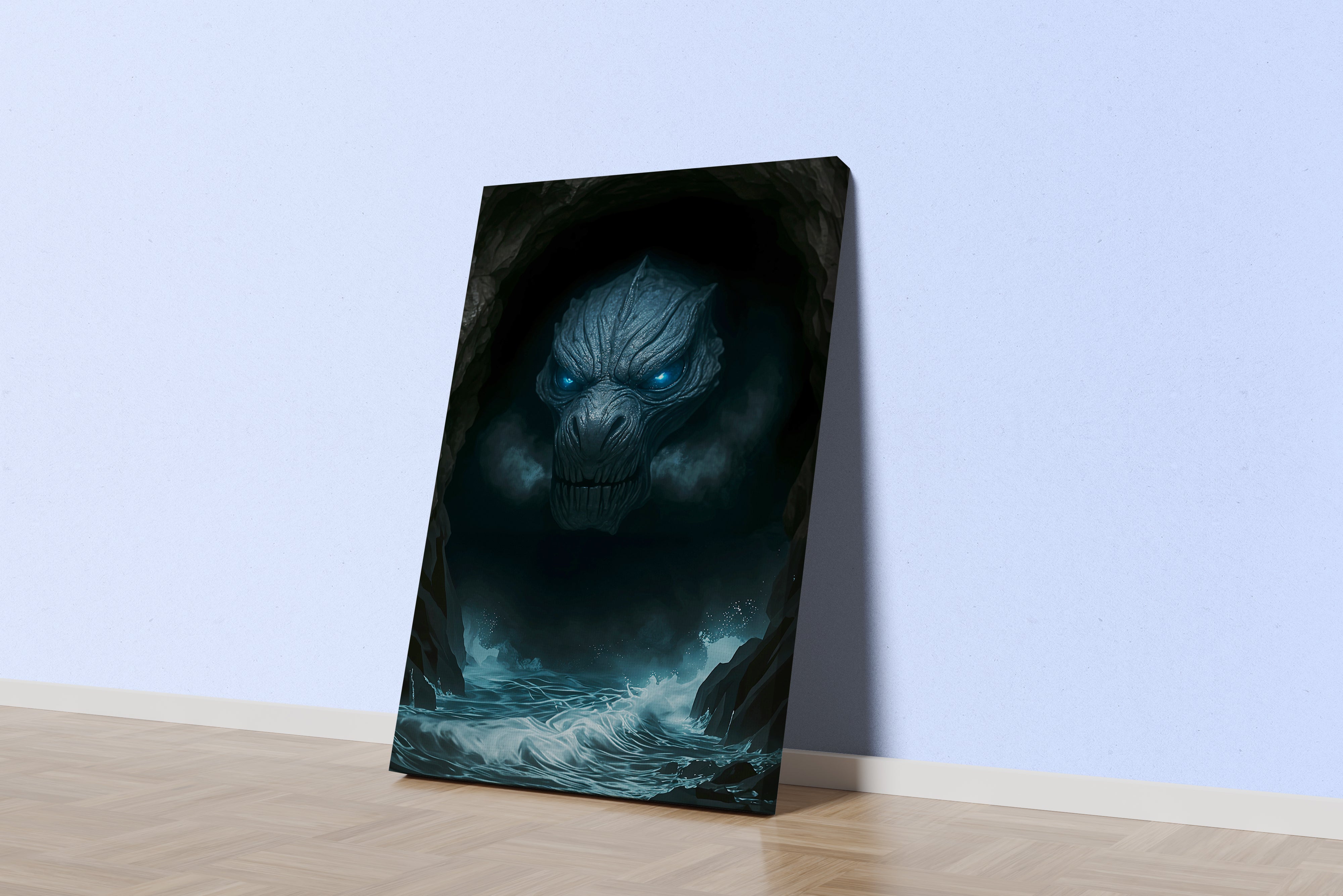 ai creation, darkness, ai art, art, kanvas tablo