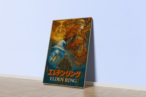 ai creation, elden ring cartoon, ai art, art, kanvas tablo