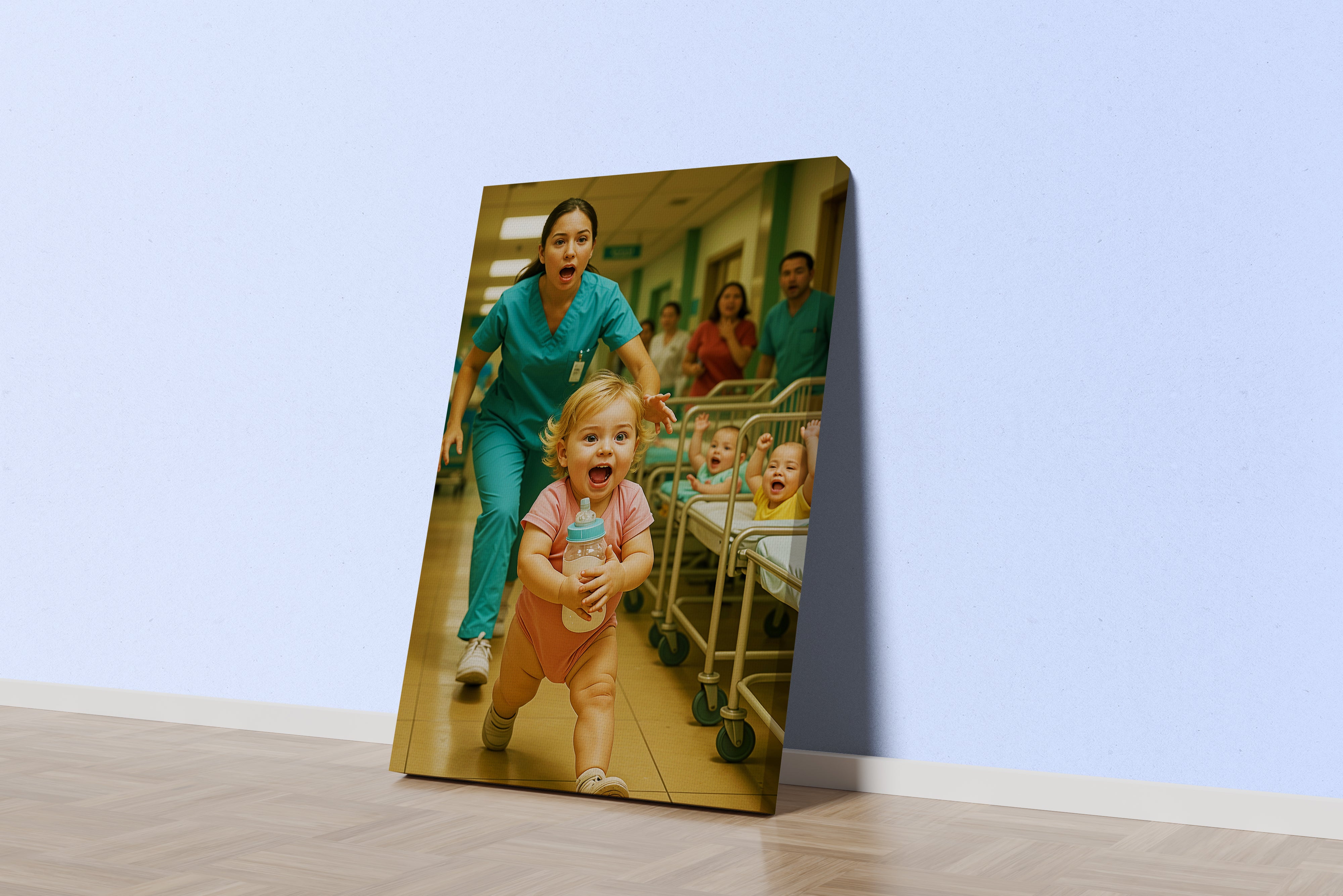 ai creation, speedy baby, ai art, art, kanvas tablo
