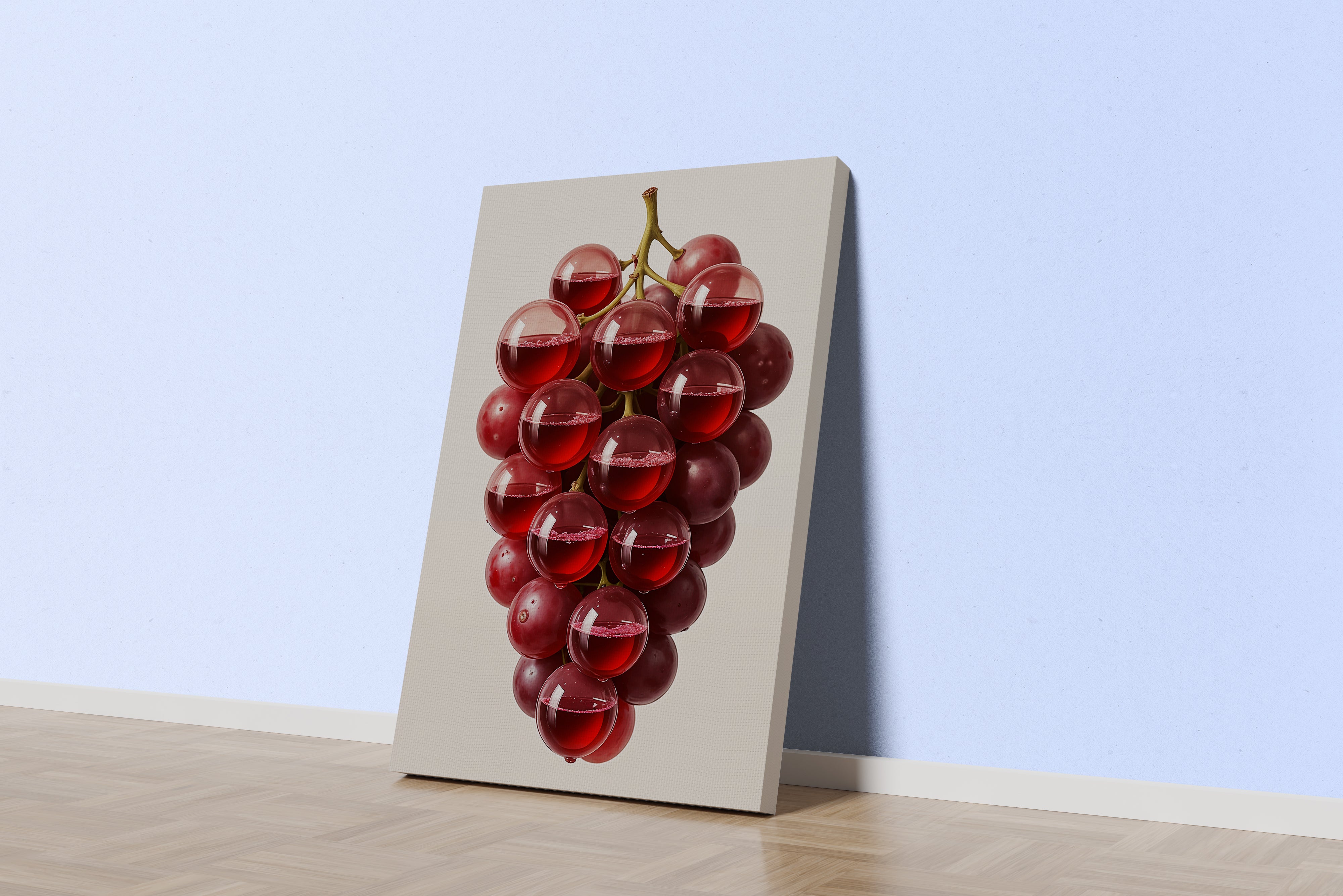 ai creation, claret grapes, ai art, art, kanvas tablo