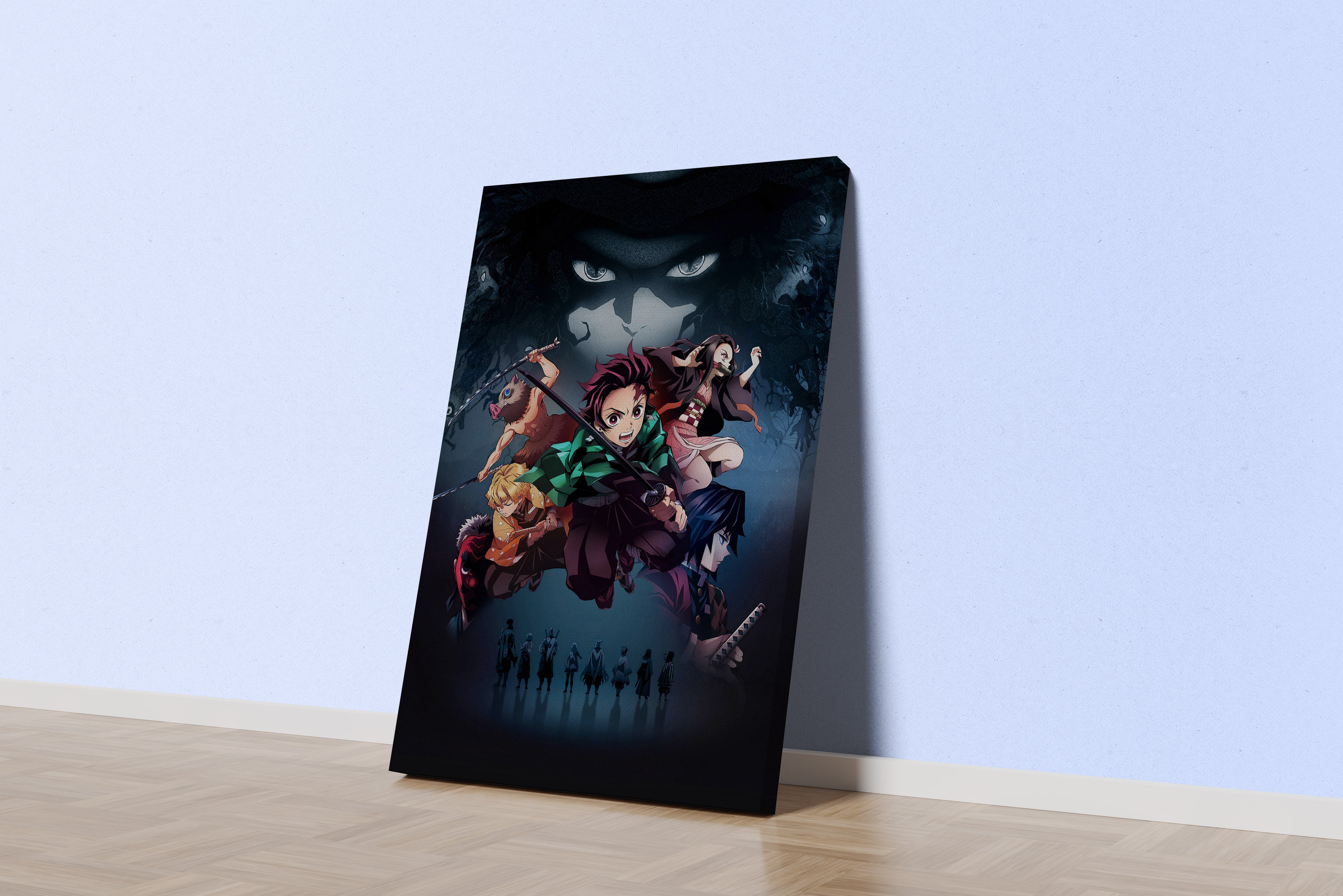 demon slayer model 14, series, anime, gaming art, art, kanvas tablo