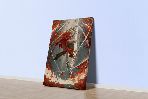 pc game, elden ring model 5, art, kanvas tablo