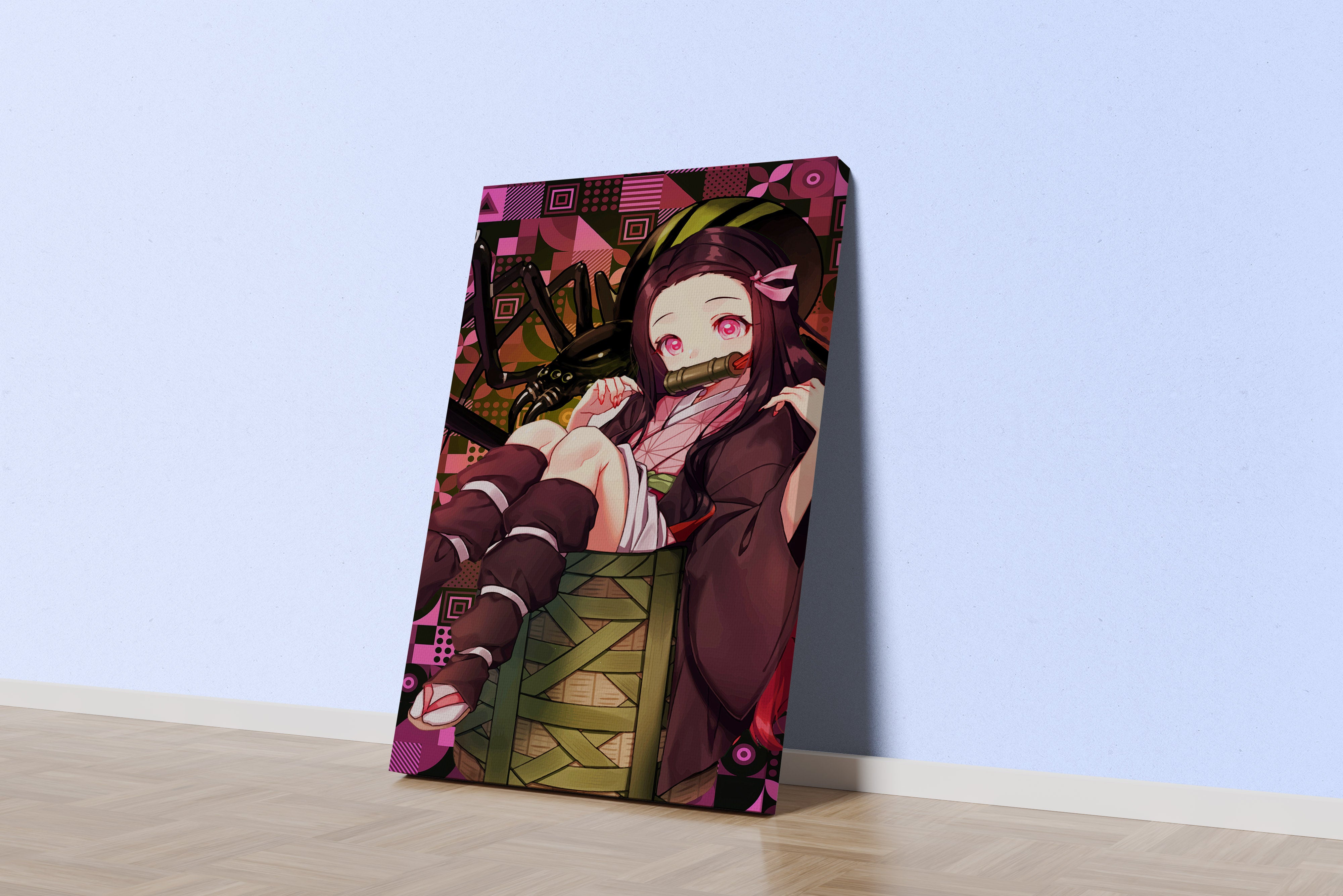 demon slayer model 9, series, anime, gaming art, art, kanvas tablo