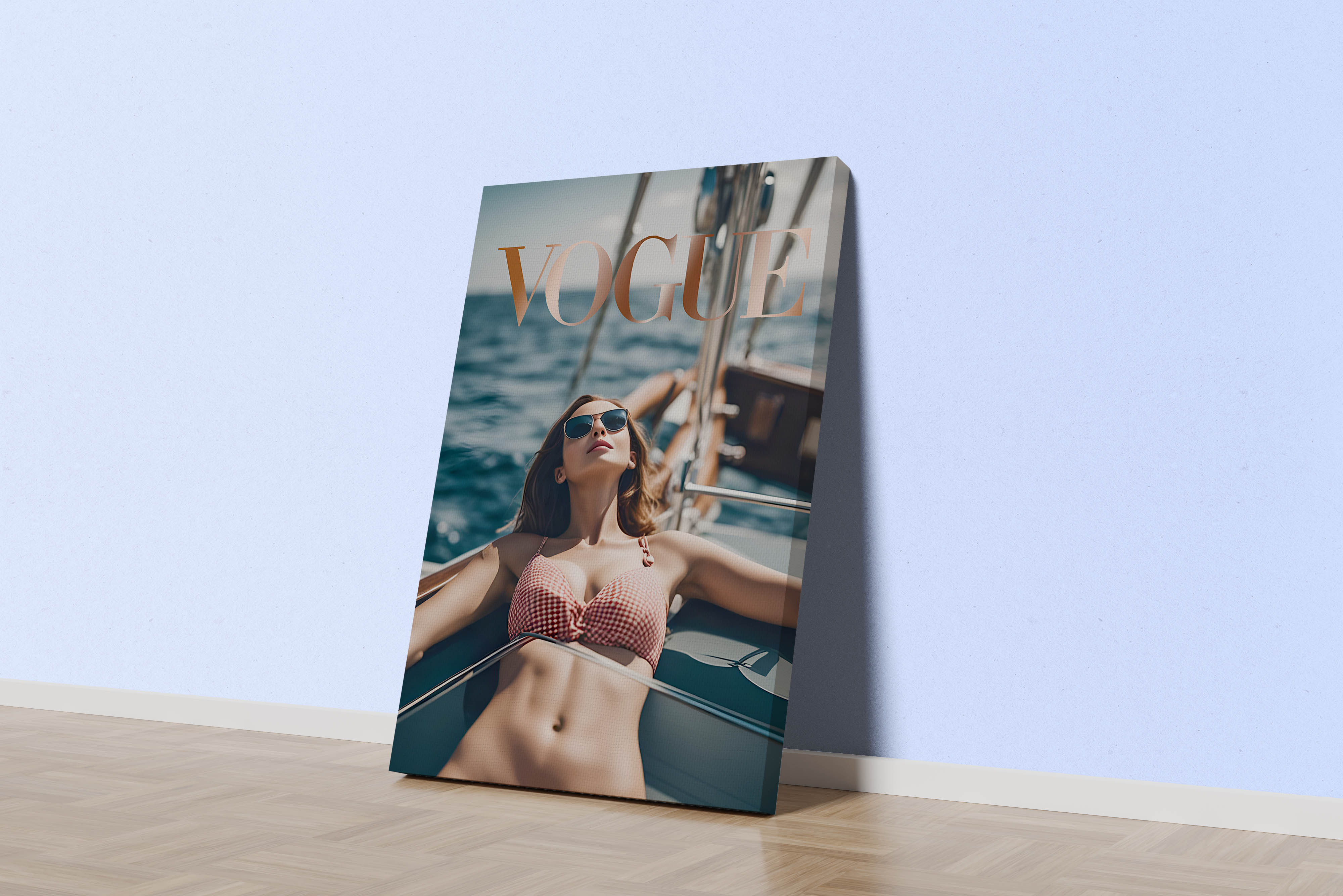 ai creation vogue, beauty, sunshine, art, kanvas tablo
