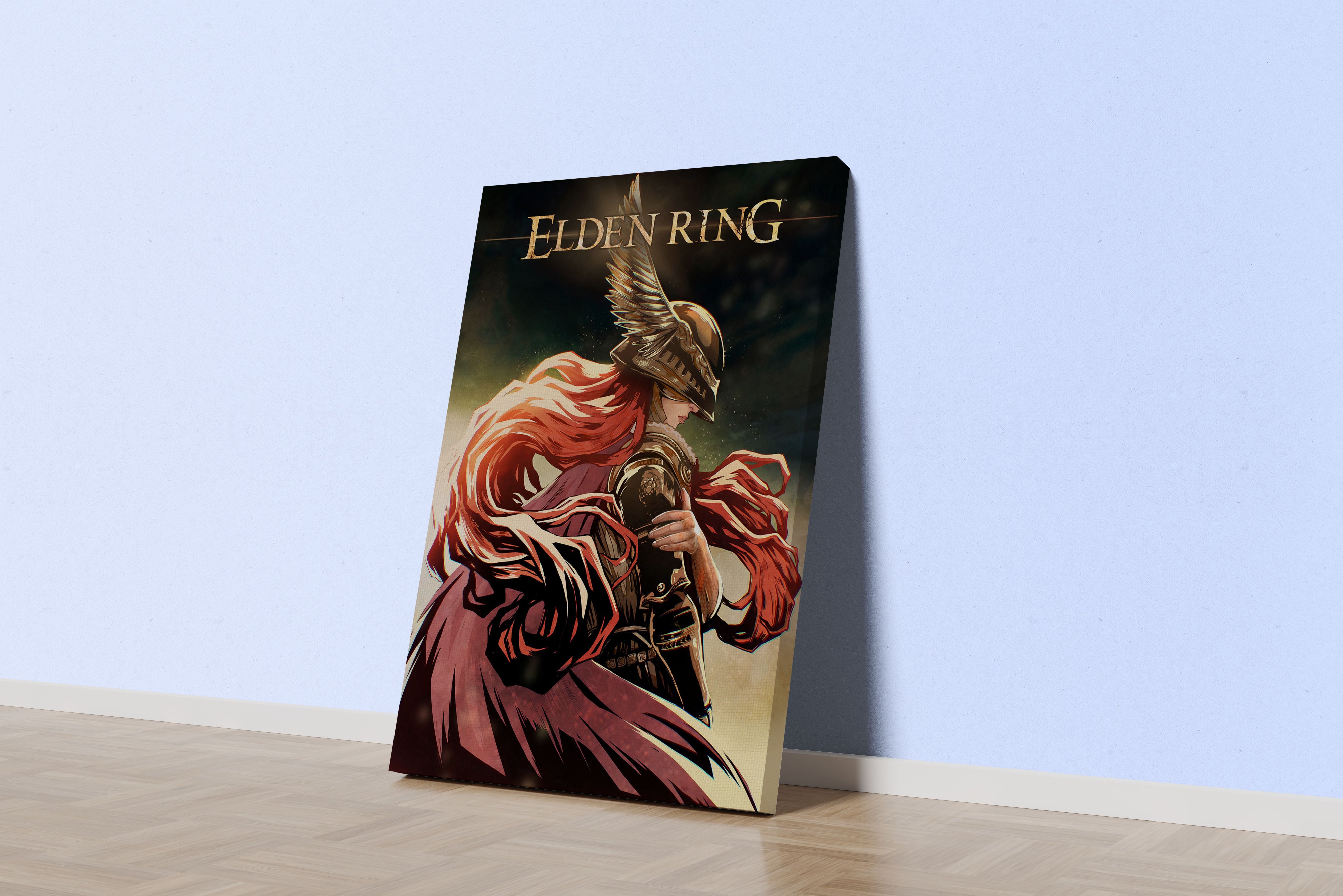 pc game, elden ring model 7, gaming art, art, kanvas tablo