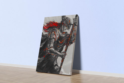 pc game, elden ring model 1, art, kanvas tablo