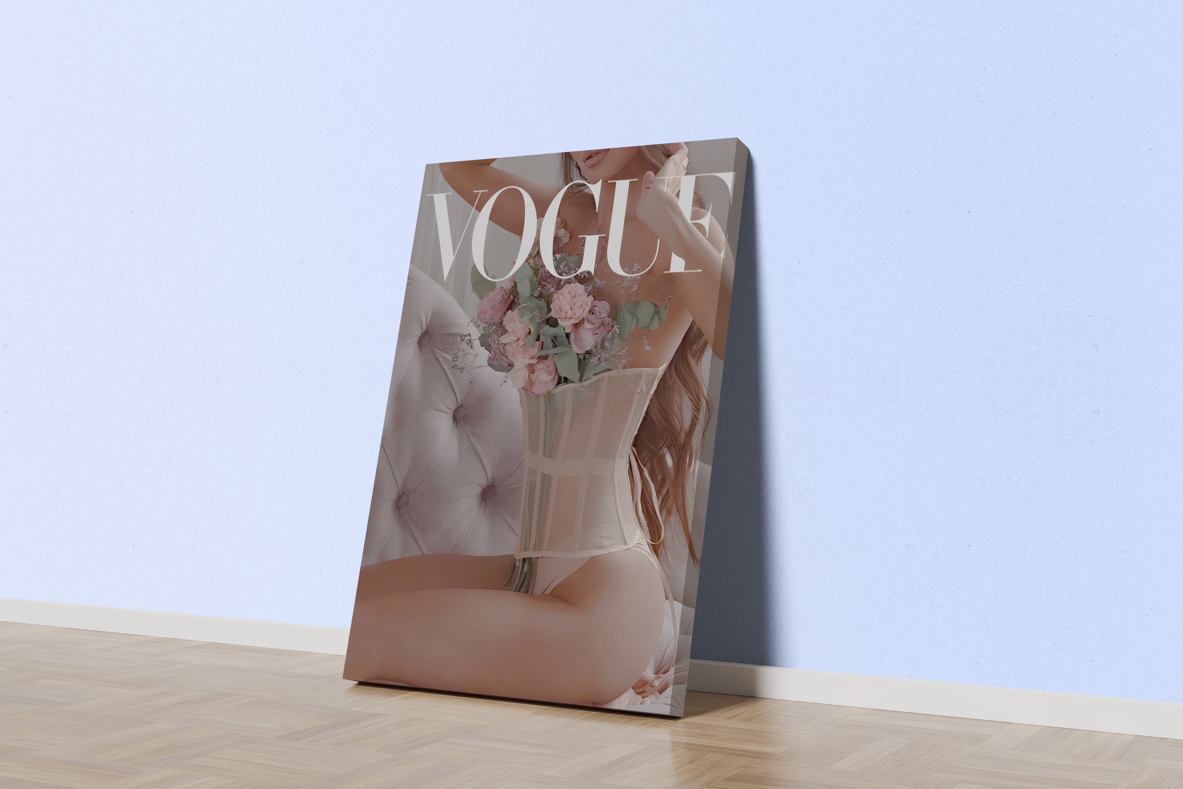 vogue, sanat, art, model, kadın, kanvas tablo