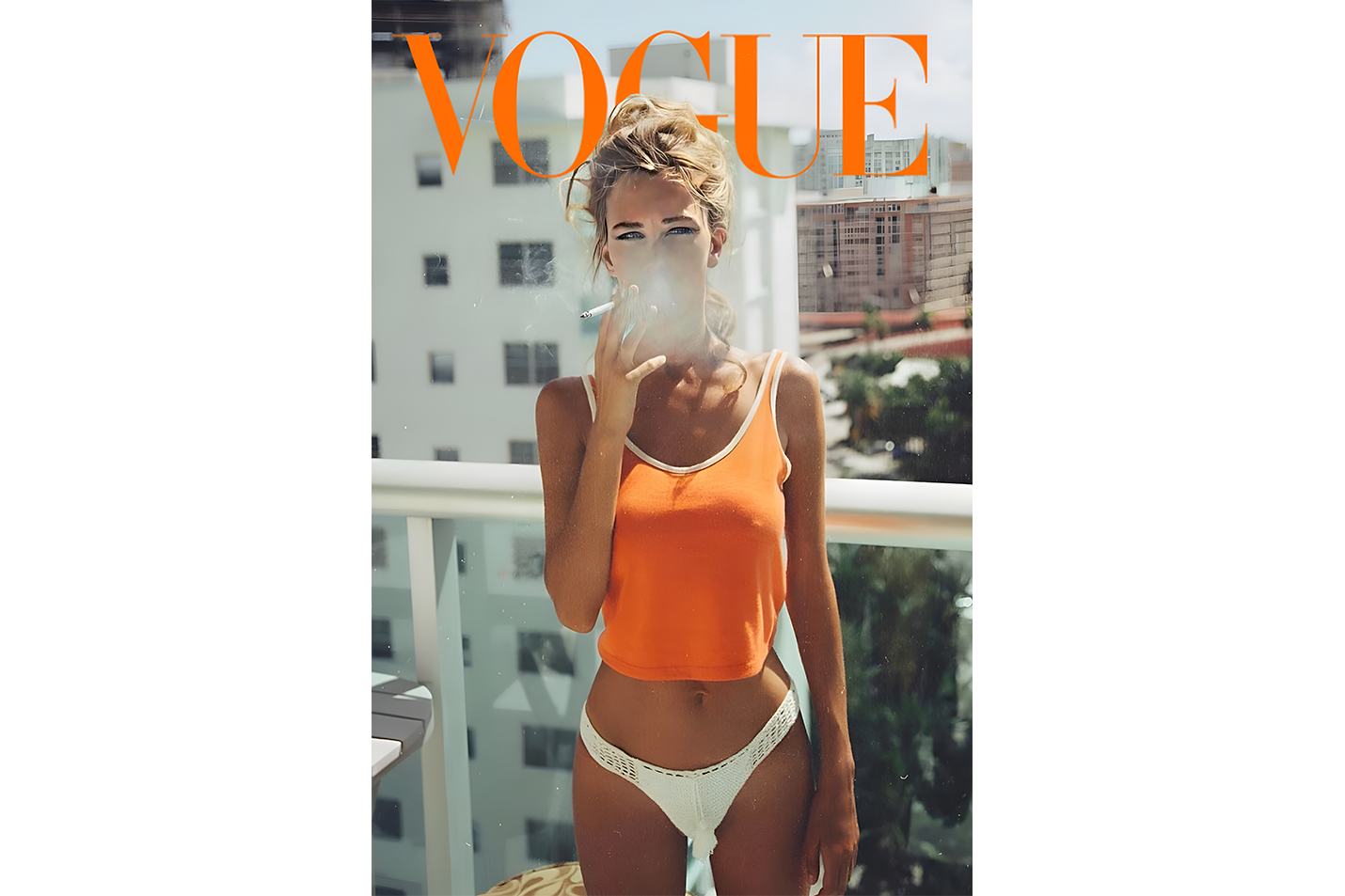 vogue, beauty, sunshine, pretty, art, kanvas tablo
