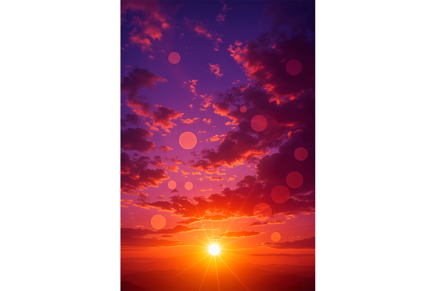 ai creation, sunset in the sky, ai art, art, kanvas tablo