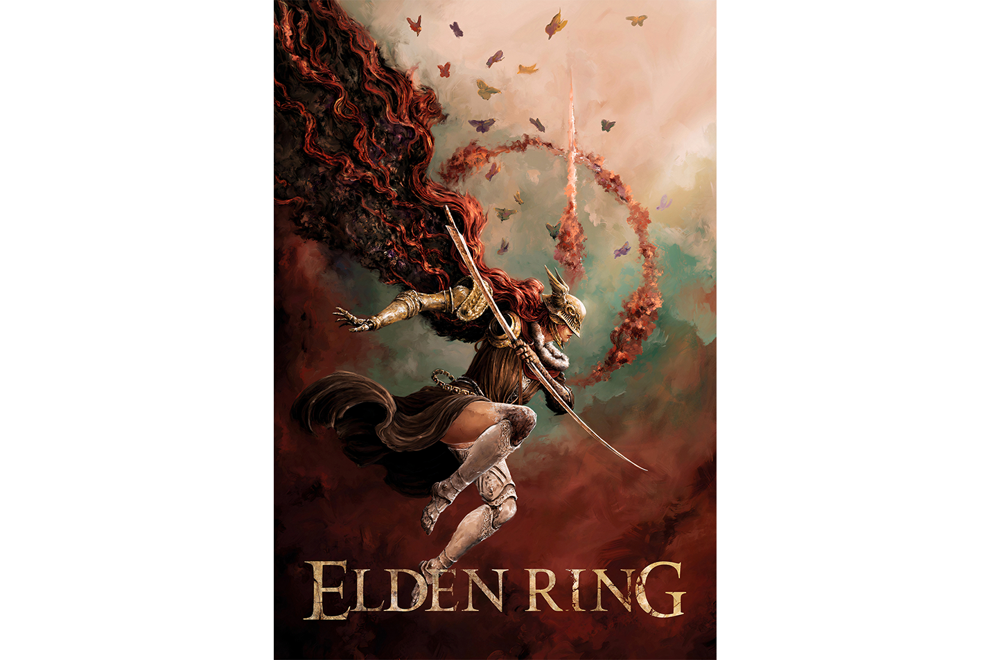 pc game, elden ring model 9, gaming art, art, kanvas tablo