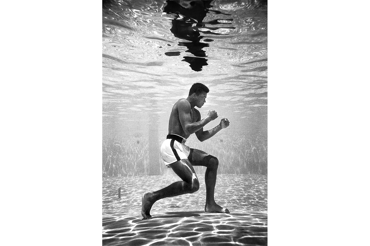Muhammad Ali, mentality of underwater, art, kanvas tablo