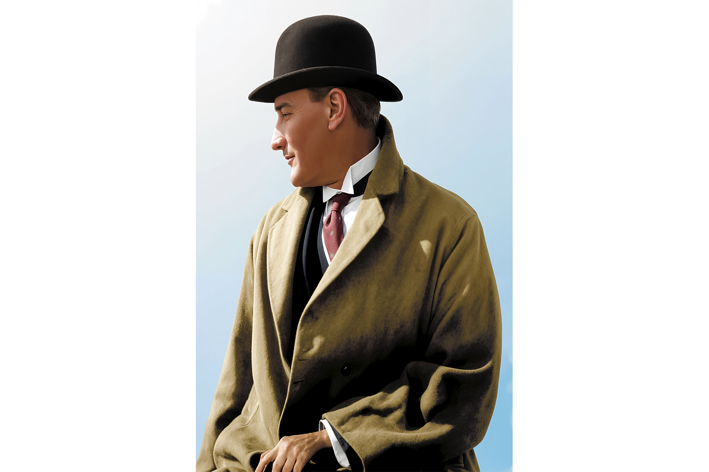 Atatürk portre model 12, art, kanvas tablo