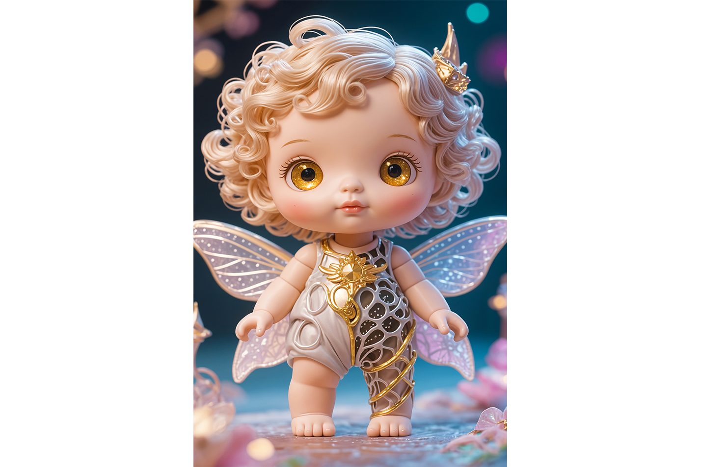 ai creation, baby doll model 4, kid, ai art, art, kanvas tablo