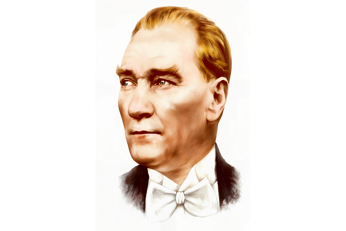 Atatürk portre model 2, art, kanvas tablo
