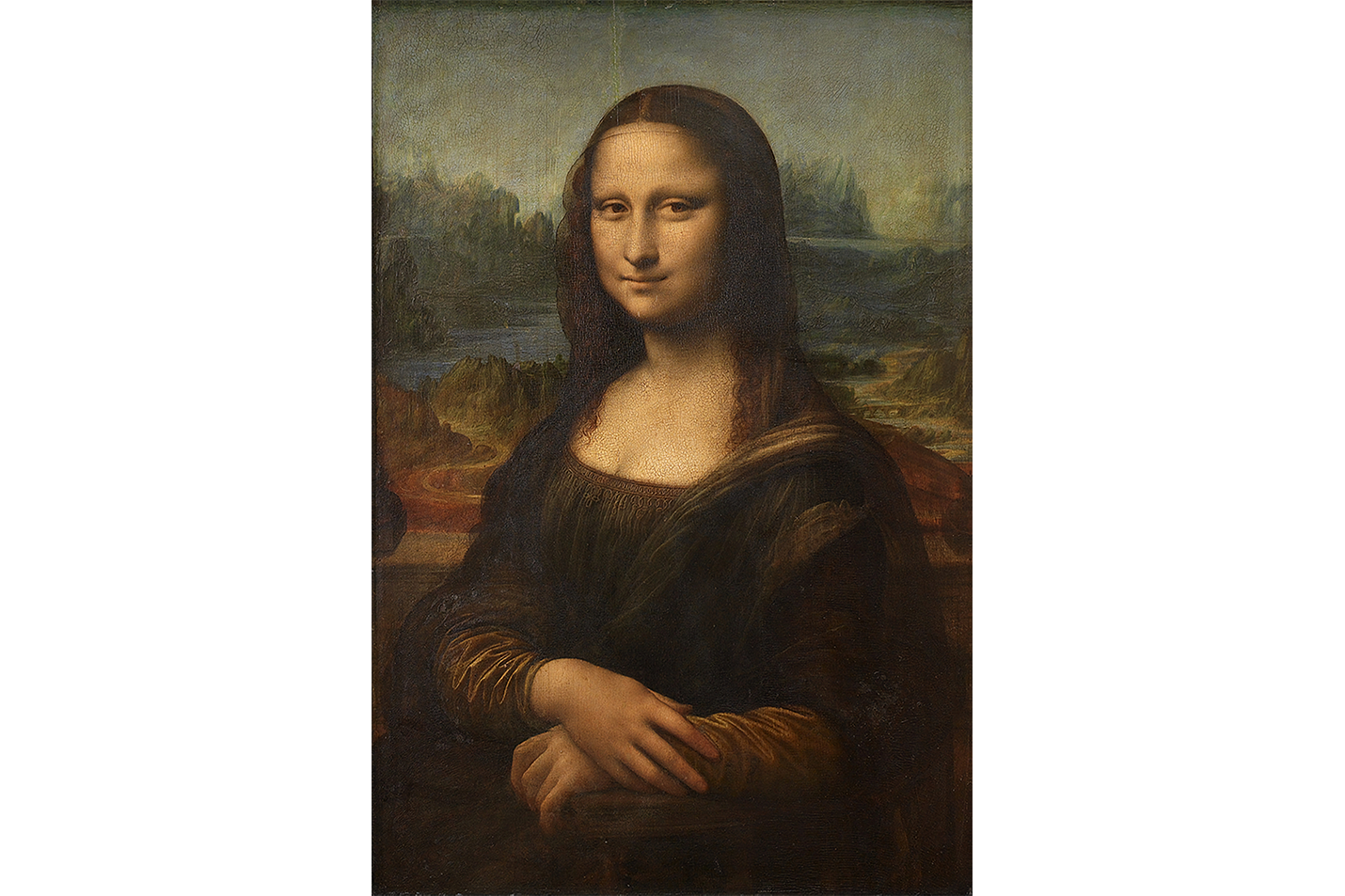 Leonardo da Vinci Mona Lisa Kanvas Tablo