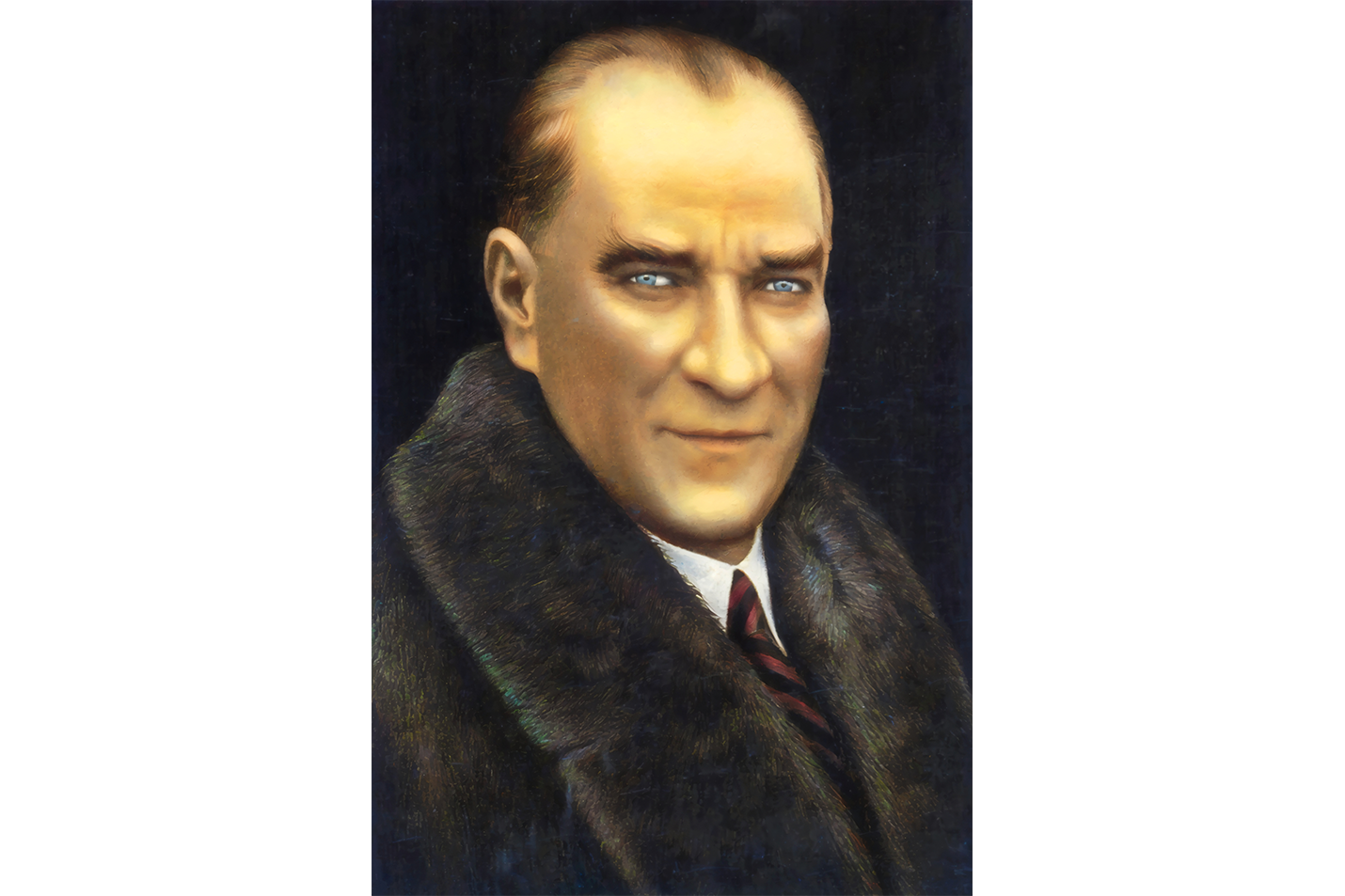 Atatürk portre model 16, art, kanvas tablo