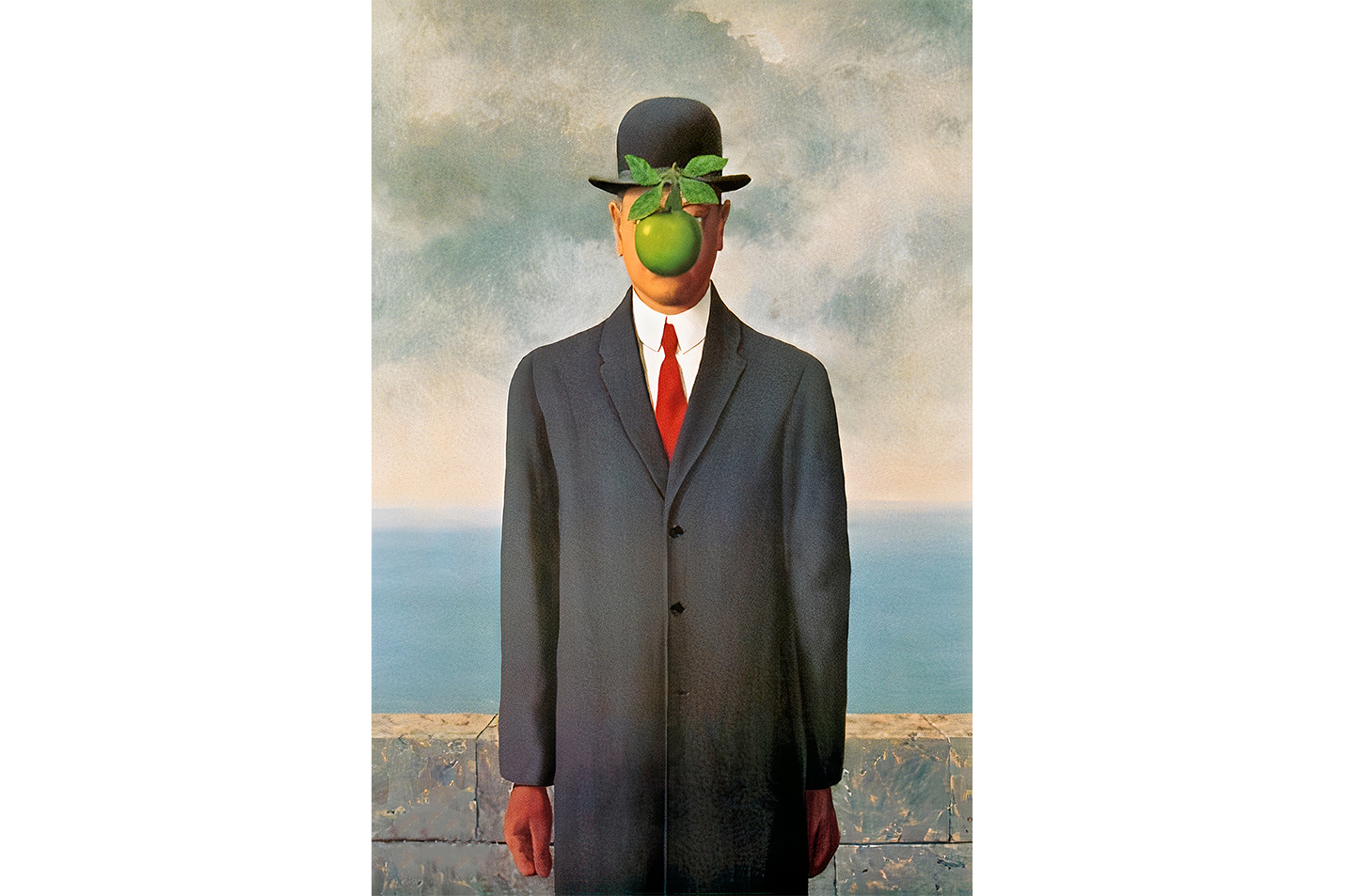 René Magritte The Son of Man Sürrealist Sanat Kanvas Tablo