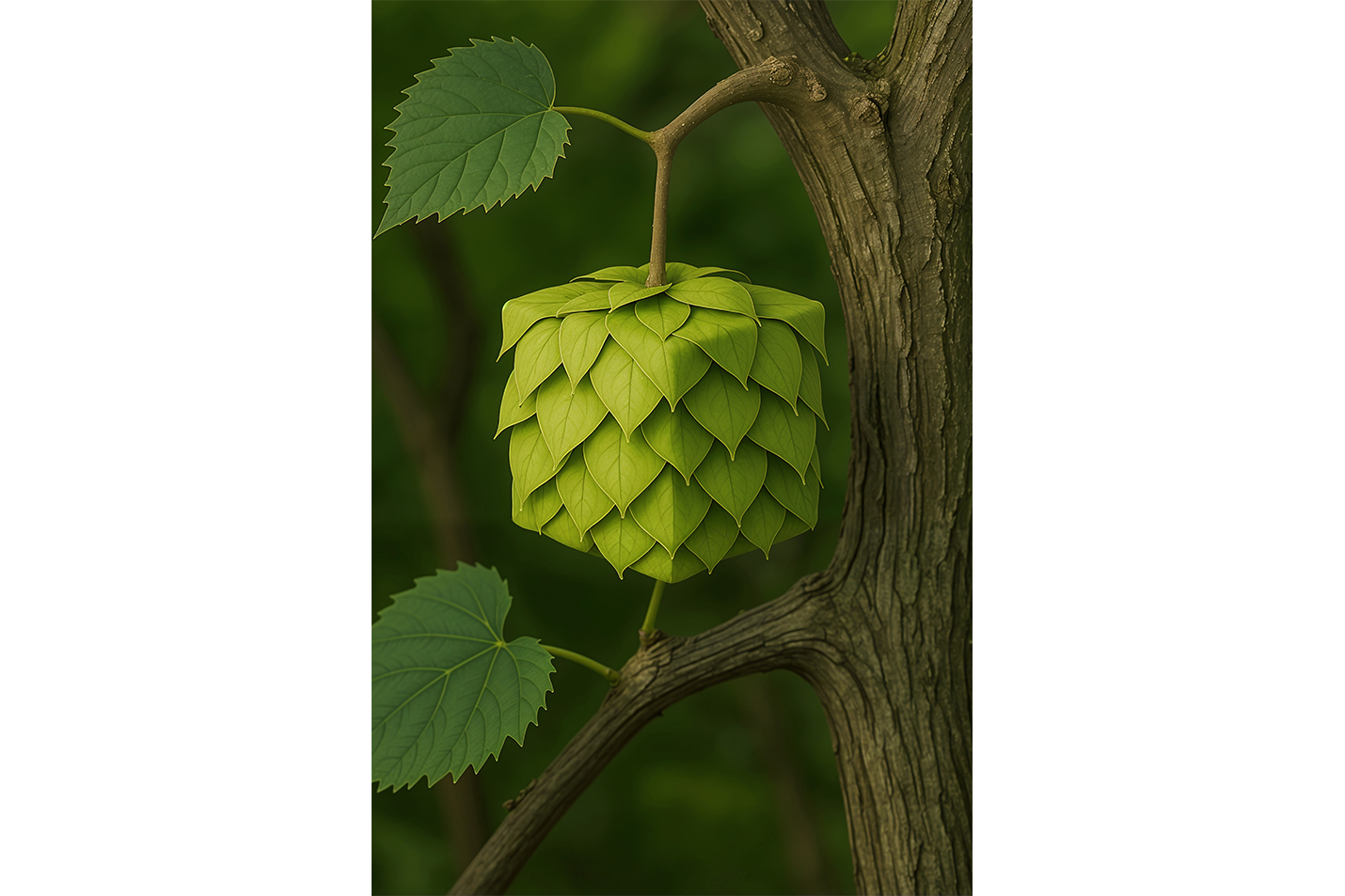 ai creation, square leaf, ai art, art, kanvas tablo