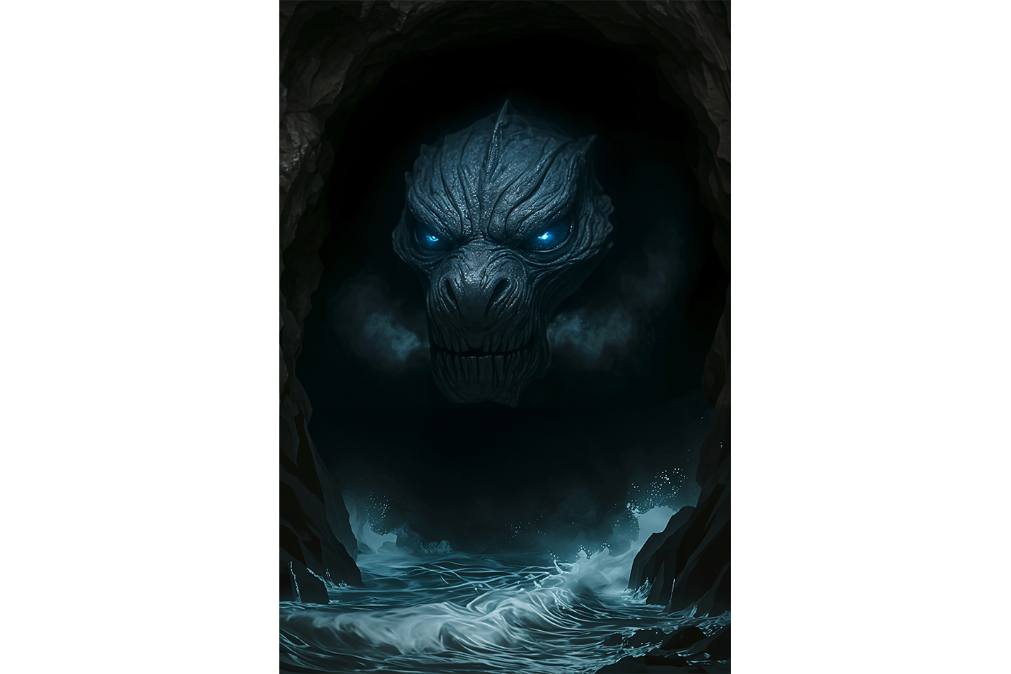 ai creation, darkness, ai art, art, kanvas tablo