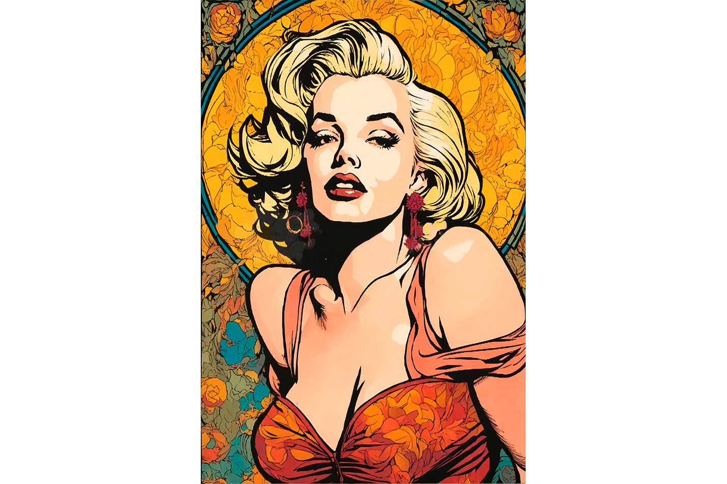 pop art, sanat, marilyn monroe, art, model, kadın, kanvas tablo