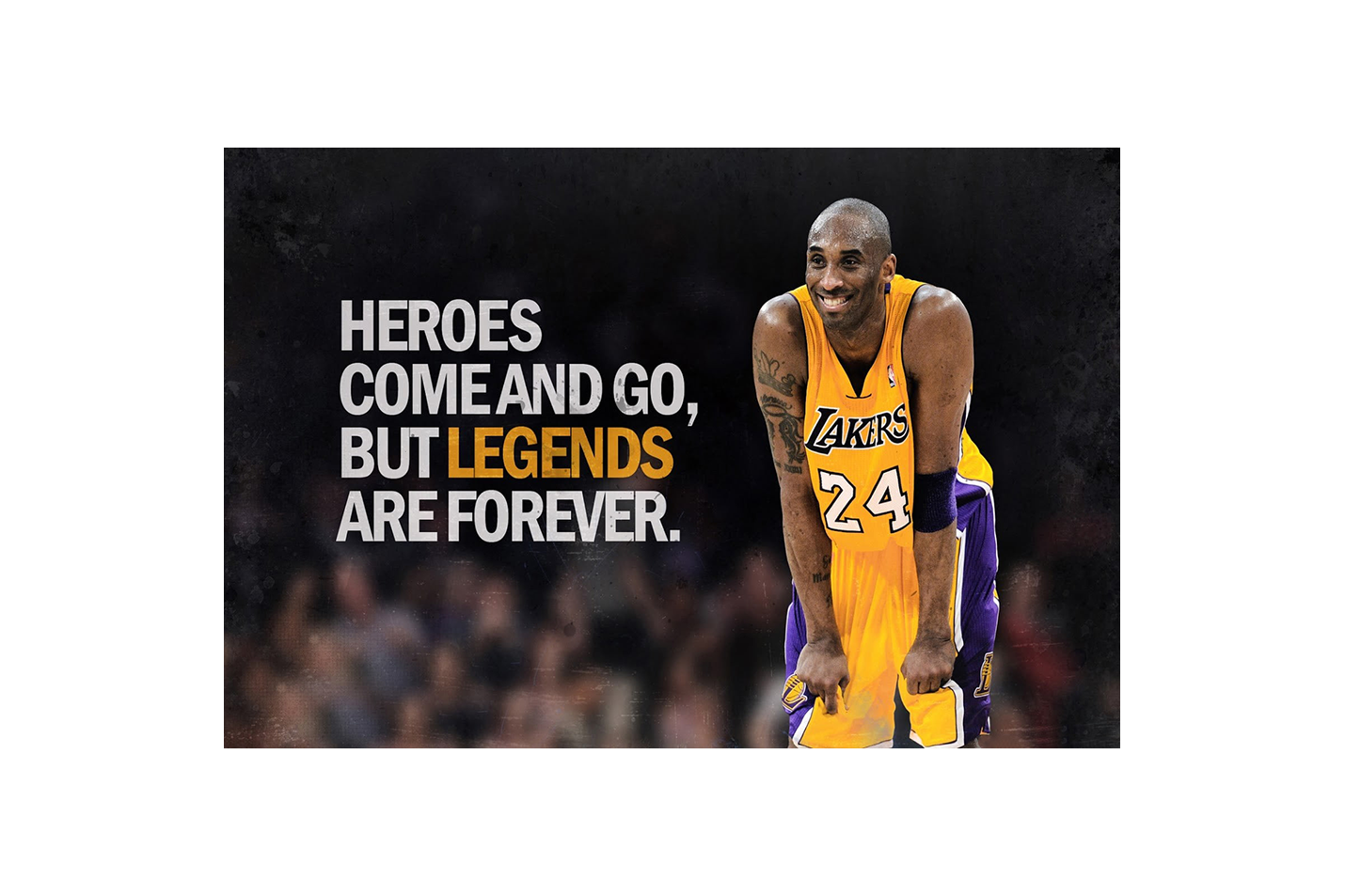 heroes come, kobe bryant, sport, kanvas tablo