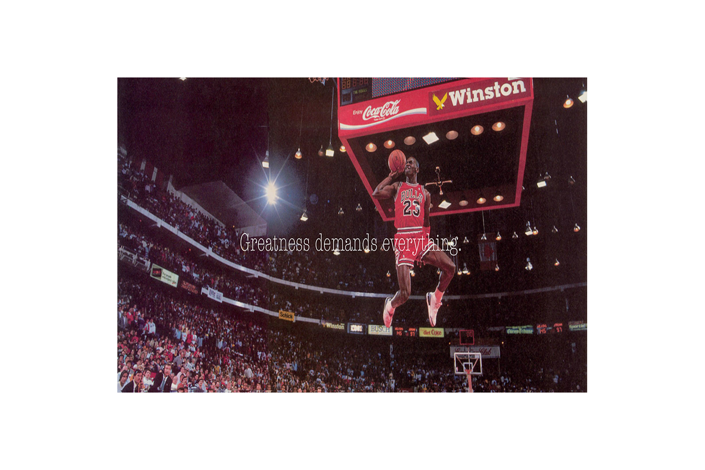 greatness demands everything, michael jordan, sport, kanvas tablo