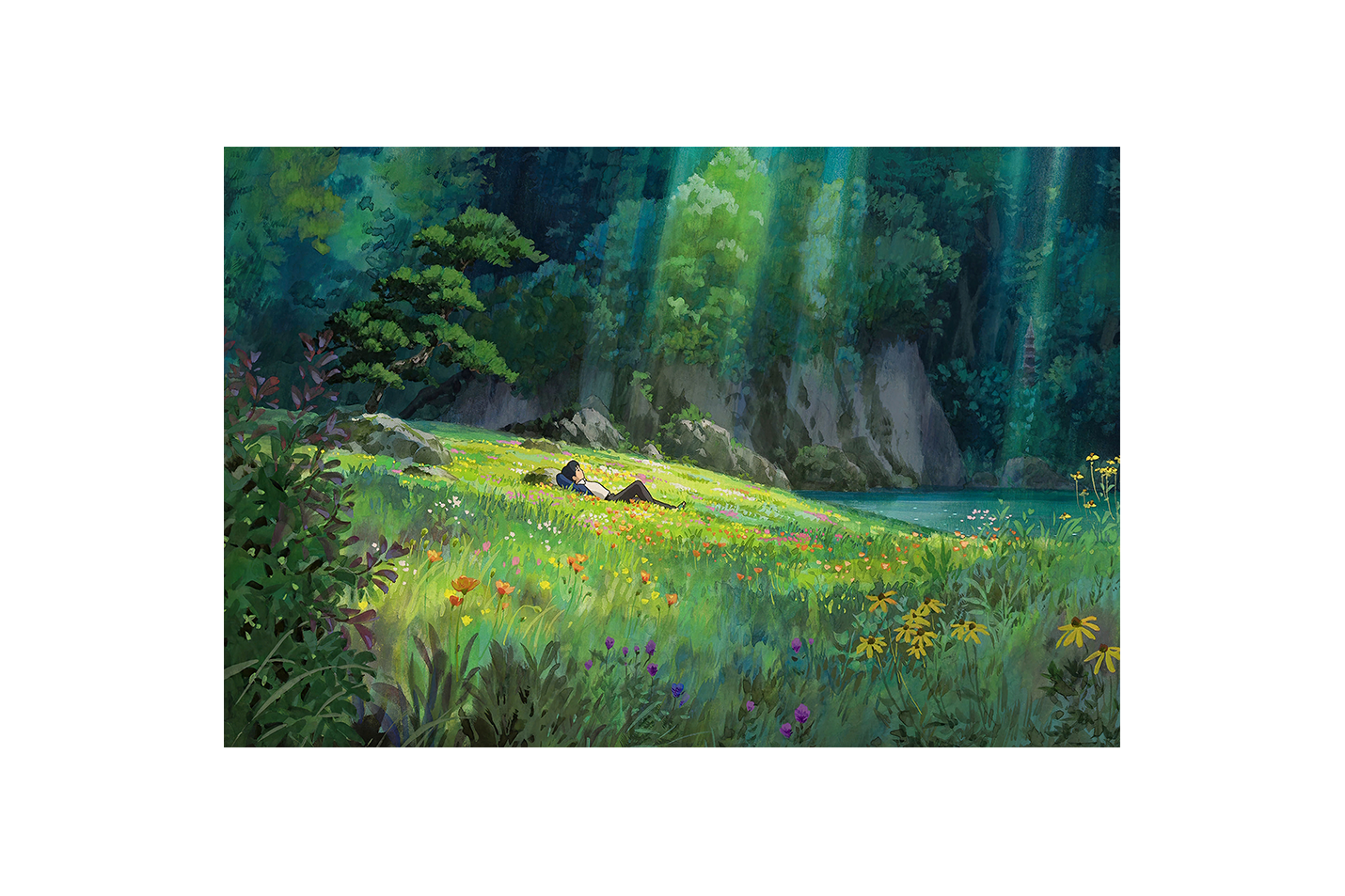 howls moving castle model 7, anime, studio ghibli theme, art, kanvas tablo