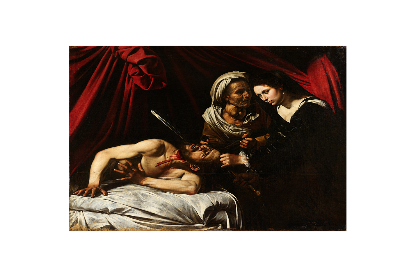 Artemisia Gentileschi'nin Sarsıcı Başyapıtı Judith, Holofernes'in Başını Keserken Barok Kanvas Tablo