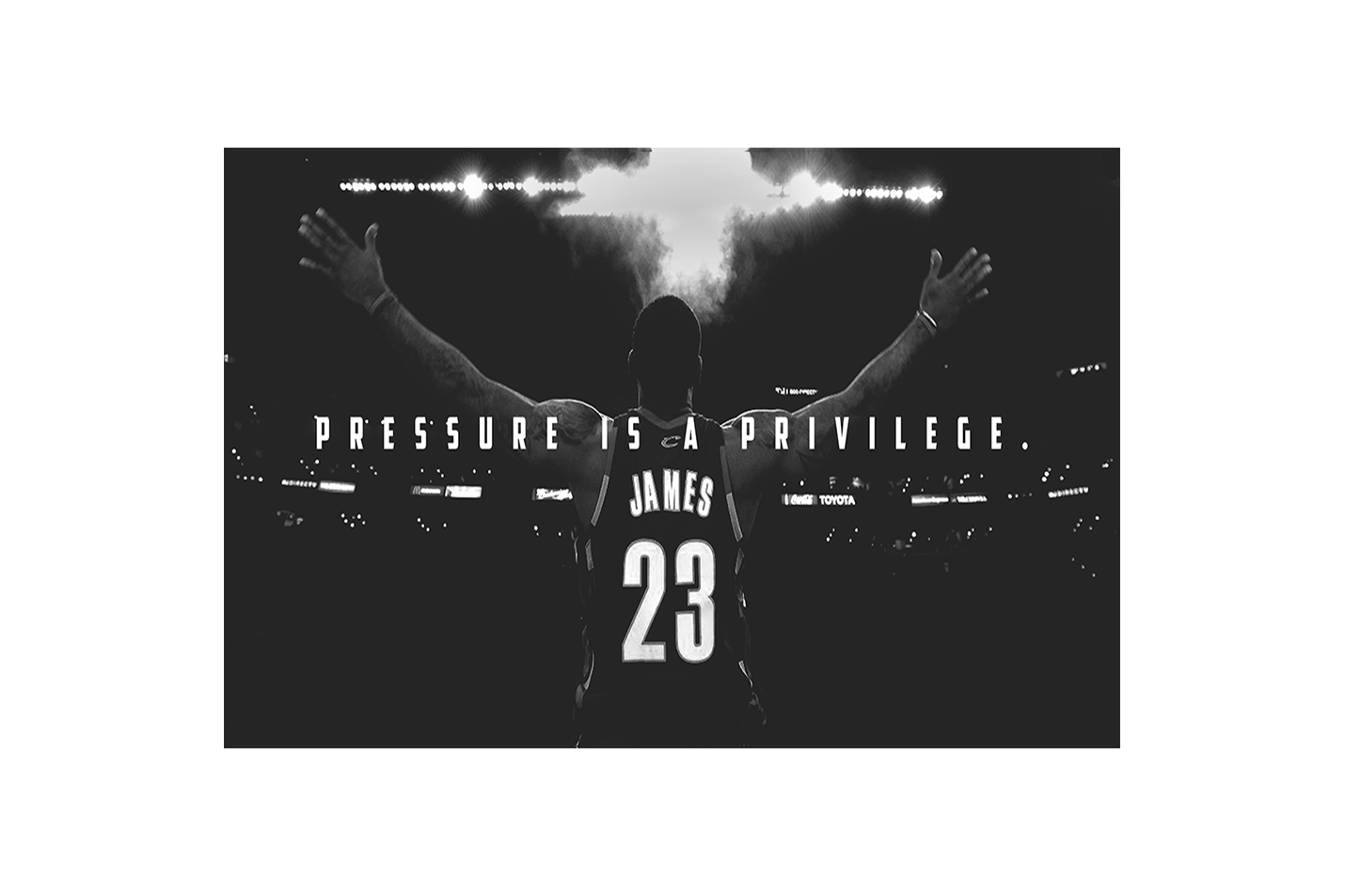 michael jordan, pressure is a privilege, sport, kanvas tablo