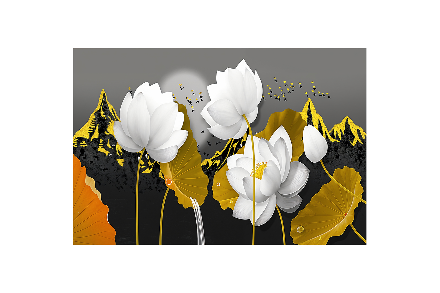 flower motif, flower army, art, kanvas tablo