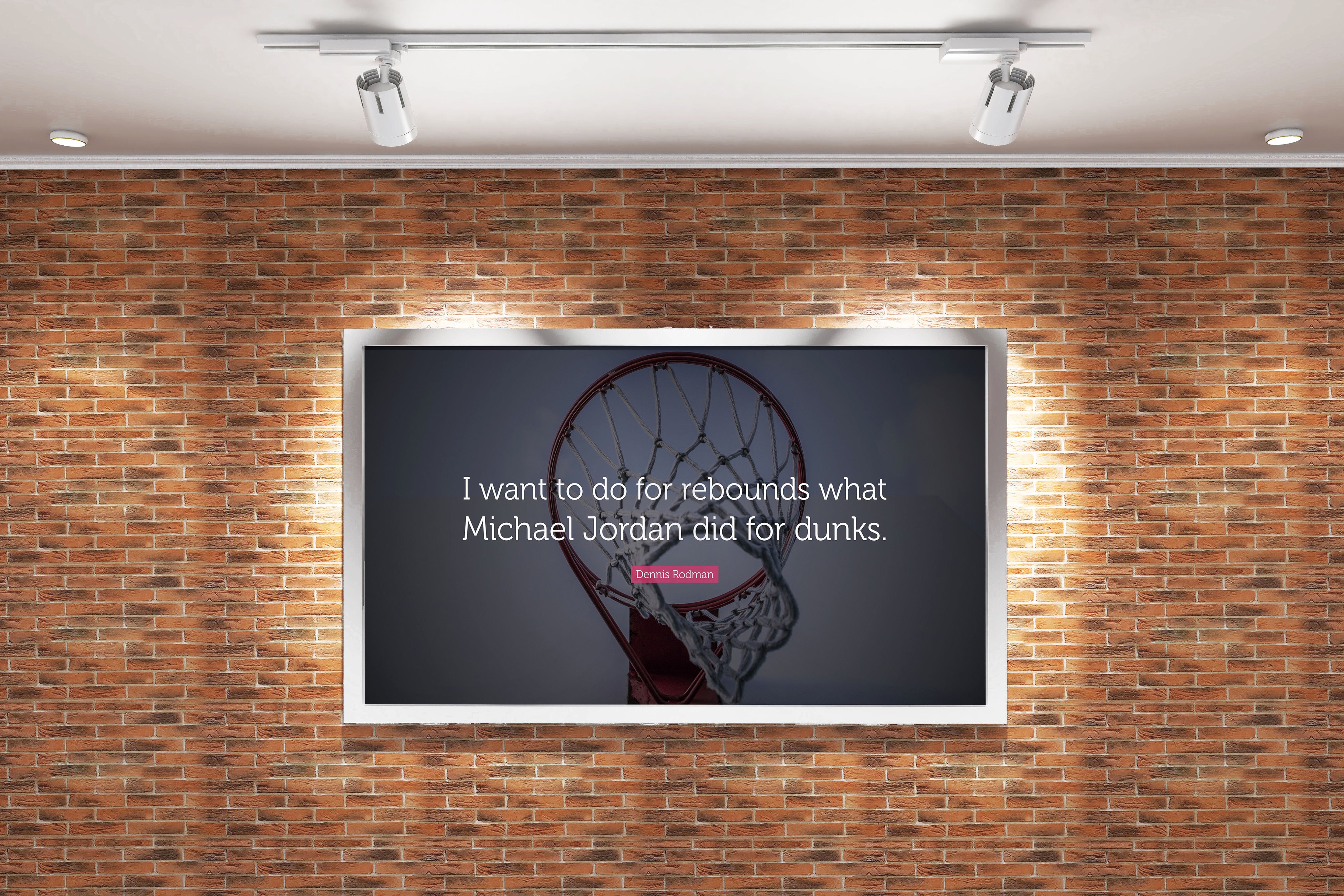 for dunks, dennis rodman, sport, kanvas tablo
