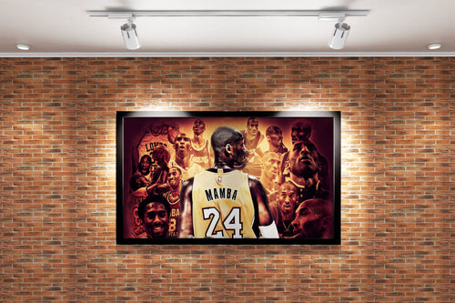 mamba mentality 2, kobe bryant, sport, kanvas tablo