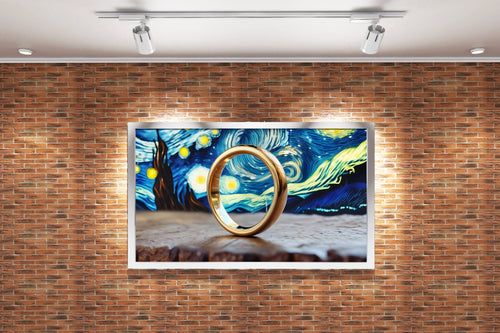 ai creation, lotr the one ring, ai art, art, kanvas tablo