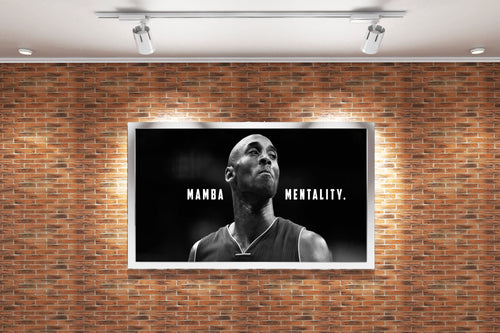 mamba mentality, kobe bryant, sport, kanvas tablo