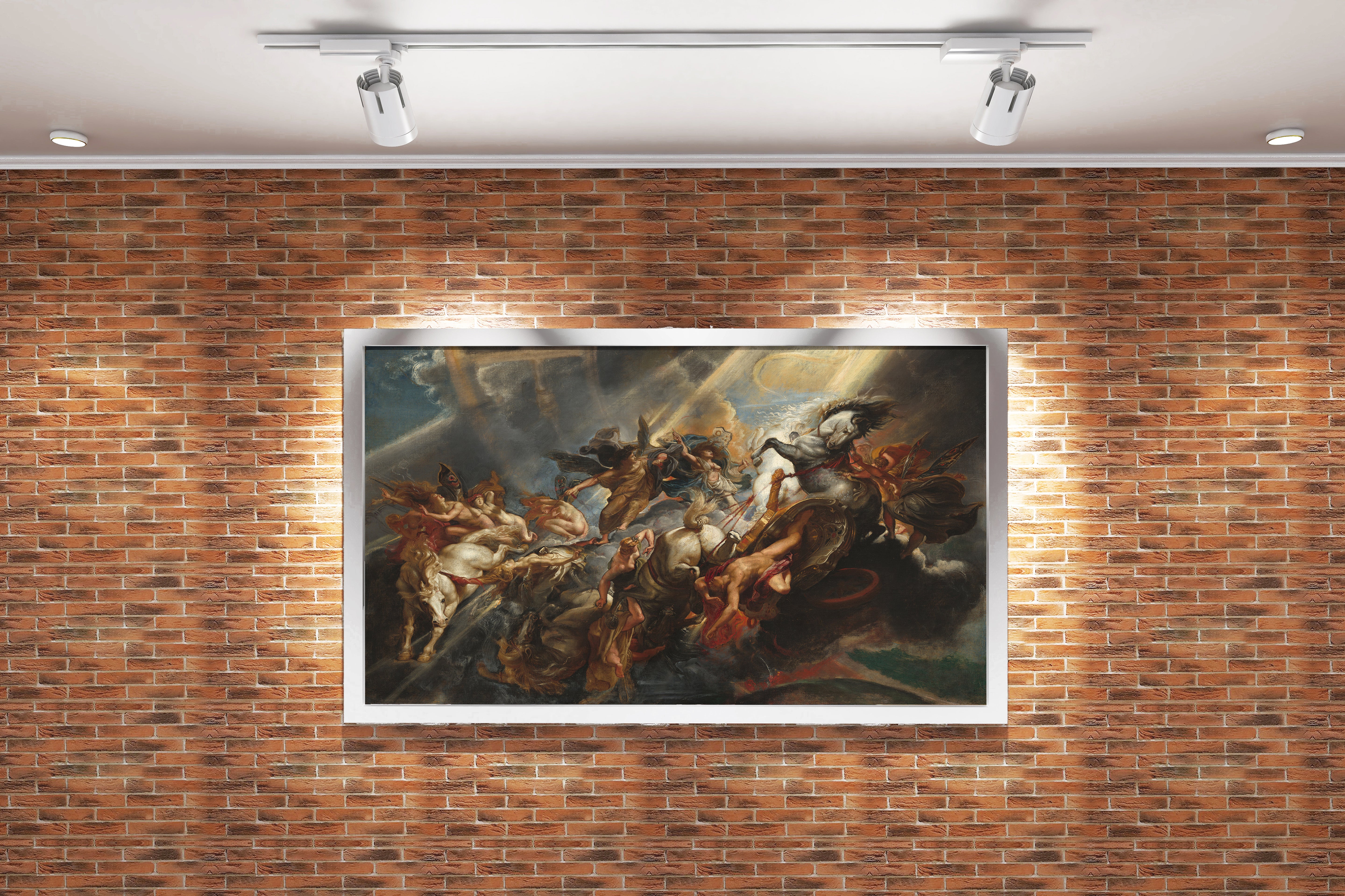 Peter Paul Rubens Phaeton'un Düşüşü Dramatik Barok Sanatı Kanvas Tablo