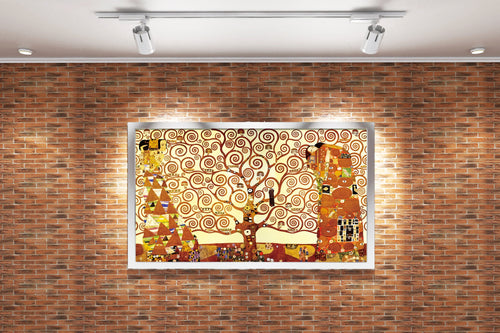 Gustav Klimt Hayat Ağacı Altın Dönem Art Nouveau Kanvas Tablo