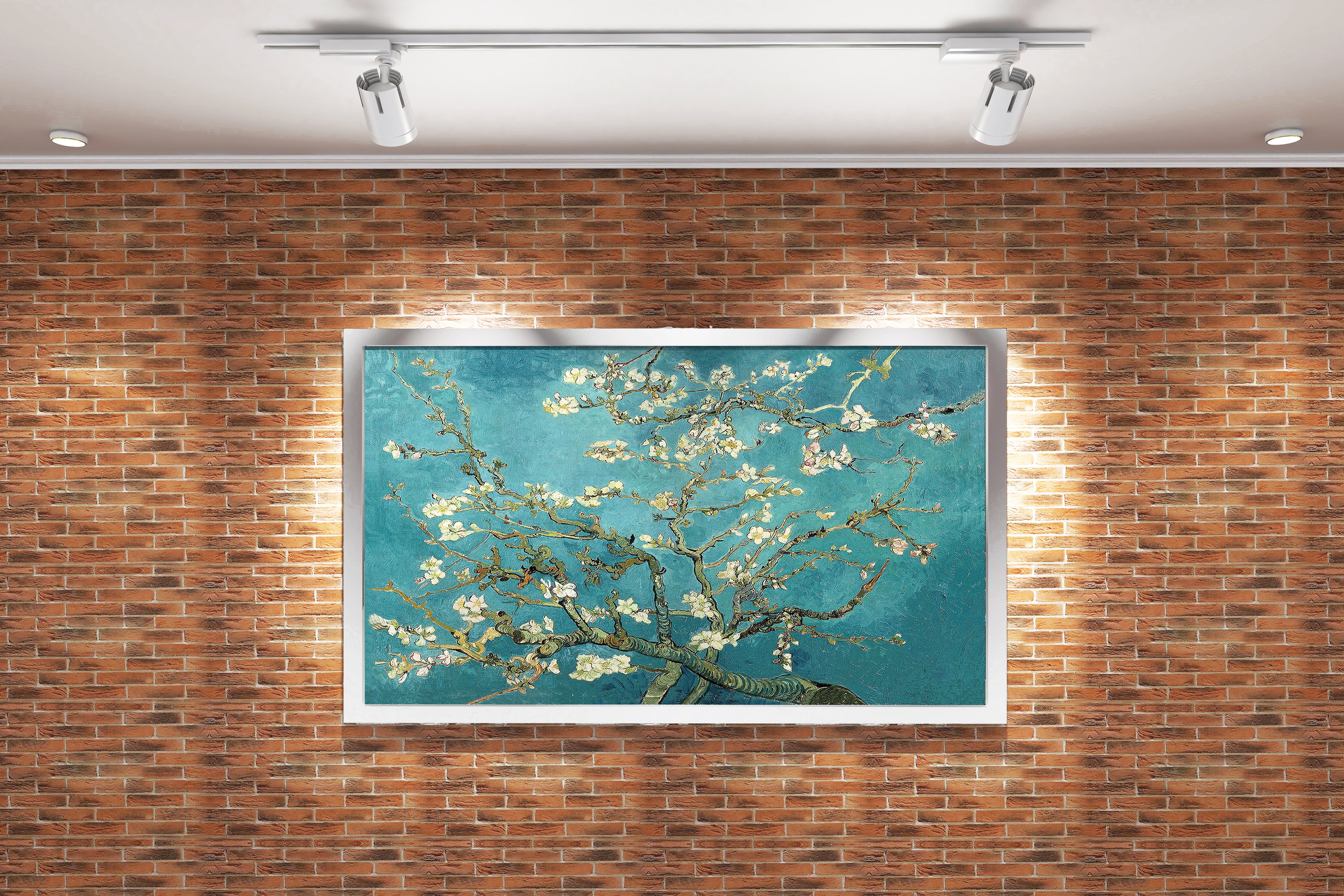 Van Gogh Bahar Dalı Badem Çiçekleri Eseri Post-Empresyonist Kanvas Tablo