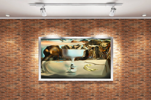 Salvador Dalí Görsel İllüzyon Çift Görüntü Kompozisyon Kanvas Tablo