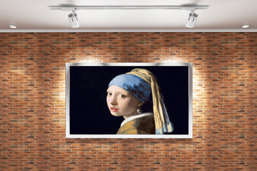 Johannes Vermeer'in Gizemli Başyapıtı İnci Küpeli Kız Barok Sanatı Kanvas Tablo