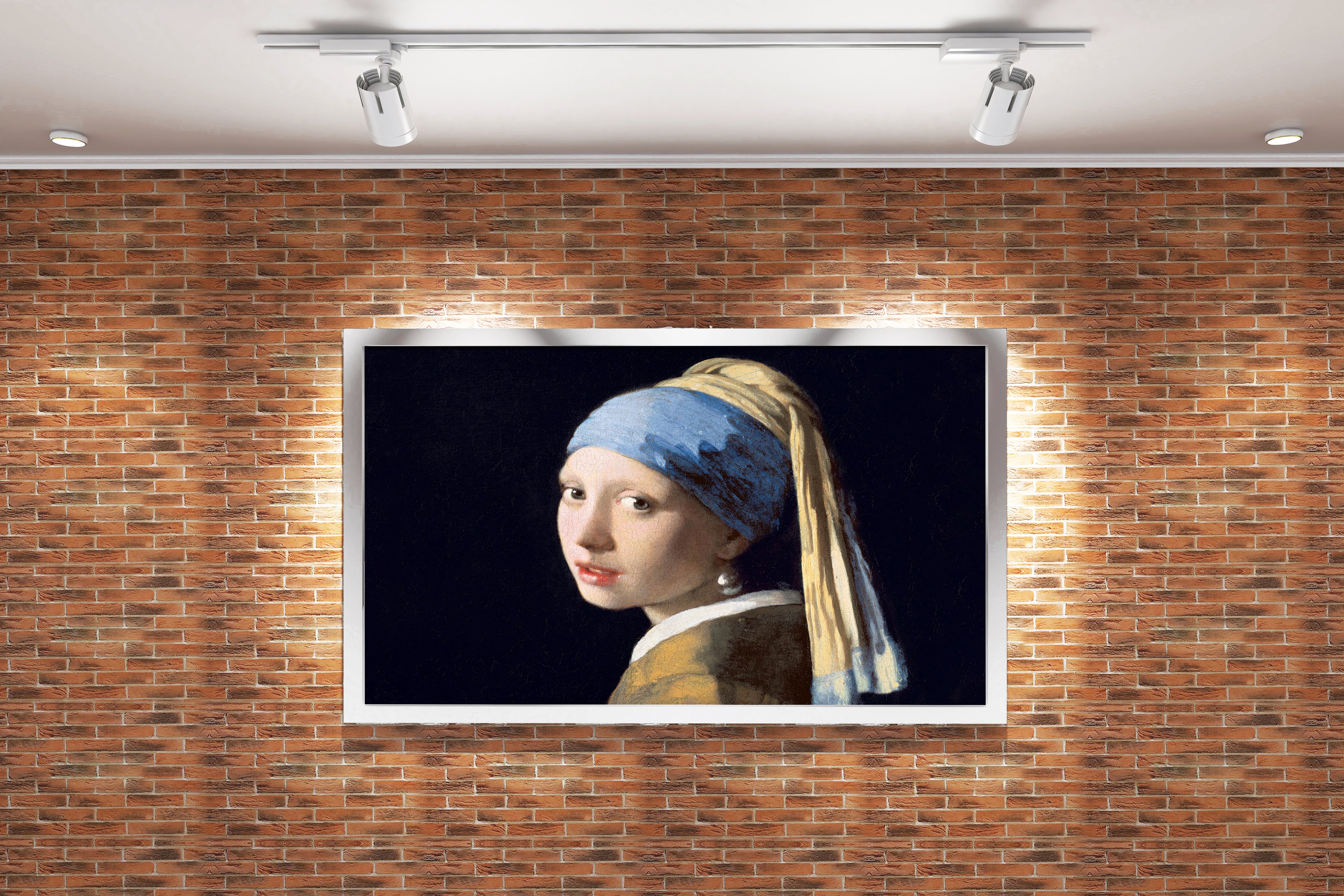 Johannes Vermeer'in Gizemli Başyapıtı İnci Küpeli Kız Barok Sanatı Kanvas Tablo