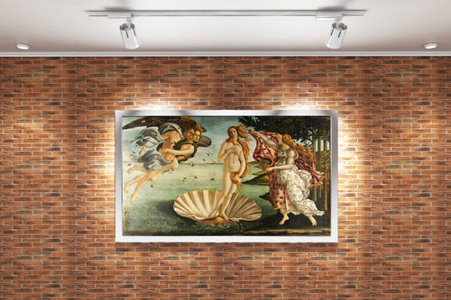 Sandro Botticelli'nin İkonik Başyapıtı Venüs'ün Doğuşu Rönesans Kanvas Tablo