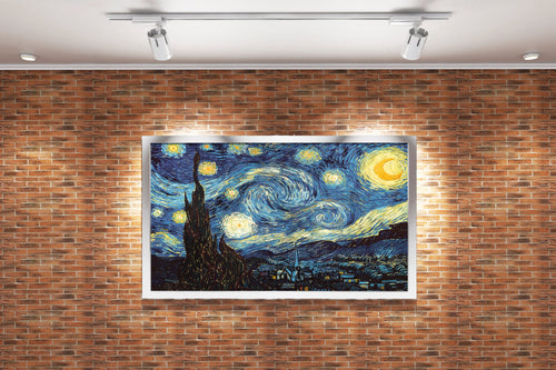 Vincent Van Gogh Yıldızlı Gece Efsanevi Sanat Eseri Kanvas Tablo