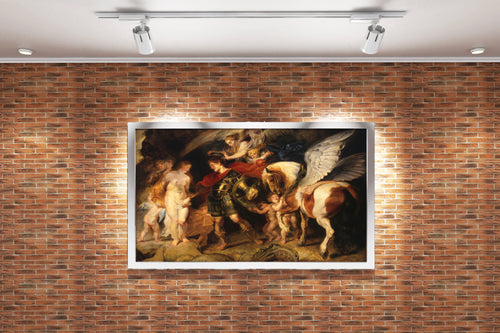 Peter Paul Rubens'in Mitolojik Başyapıtı Perseus ve Andromeda Barok Sanatı Kanvas Tablo