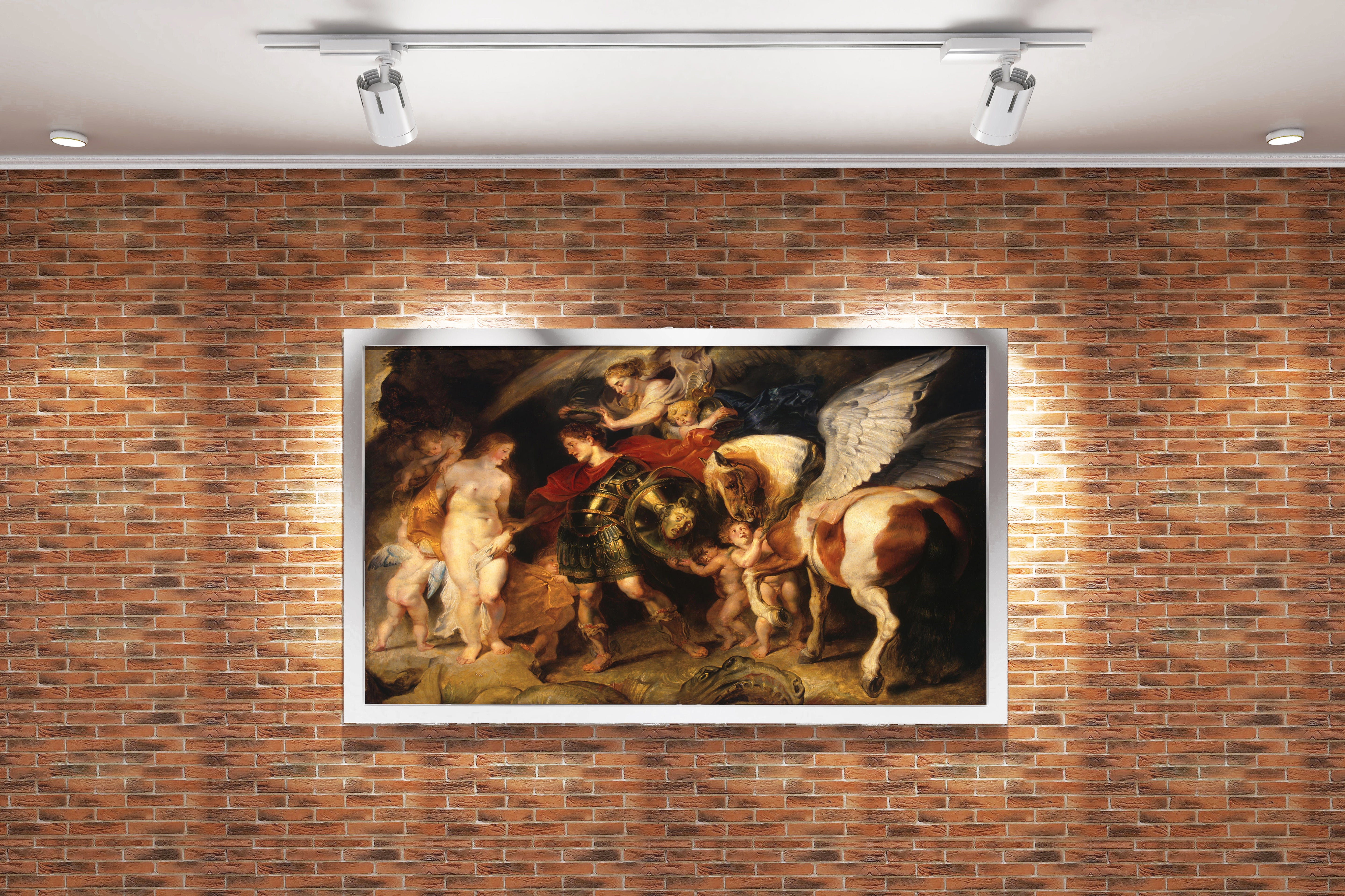 Peter Paul Rubens'in Mitolojik Başyapıtı Perseus ve Andromeda Barok Sanatı Kanvas Tablo
